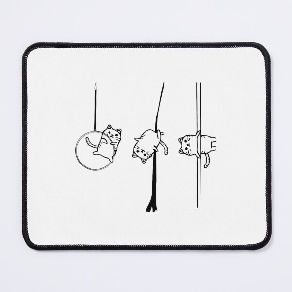 Item preview, Circus Aerialist cat Aerialist Yogi Dancer Aerial Hoop  	 designed and sold by nhpuzogv95.