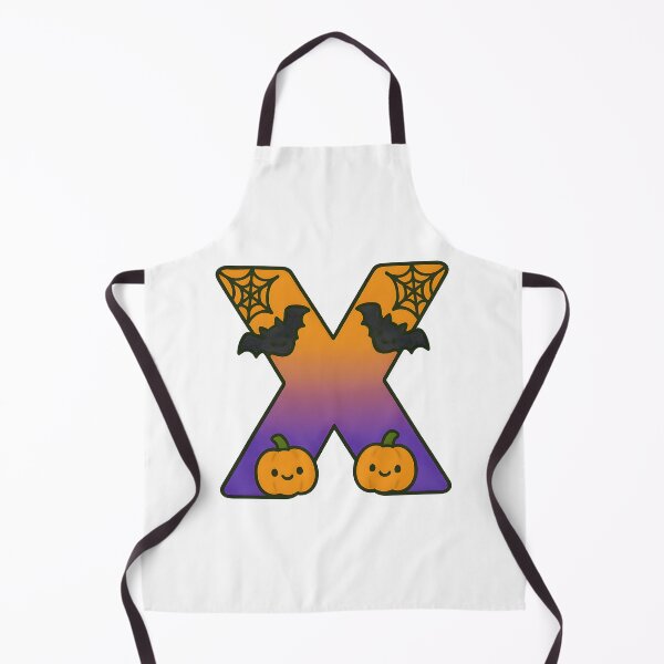 Item preview, Halloween Letter X – Cute Kawaii Cartoon with Spooky Details designed and sold by PrintCreations9.