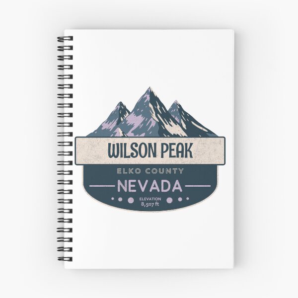 Item preview, Wilson Peak, Elko County, Nevada, Mountain Design designed and sold by Wanderful-roads.