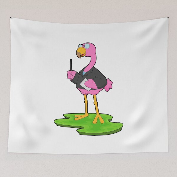 Item preview, Flamingo Teacher Pointer stick School designed and sold by Snabdesign84.