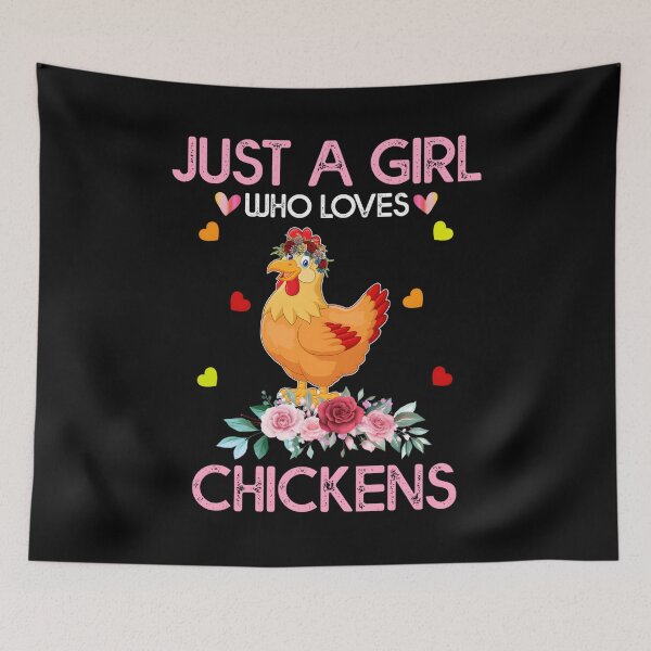 Aperçu de l'œuvre Chicken For Just A Who Loves Chickens créée et vendue par rmhpeqkszh88.