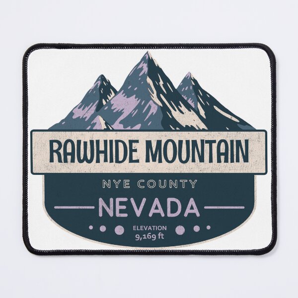 Item preview, Rawhide Mountain, Nye County, Nevada, Mountain Design designed and sold by Wanderful-roads.