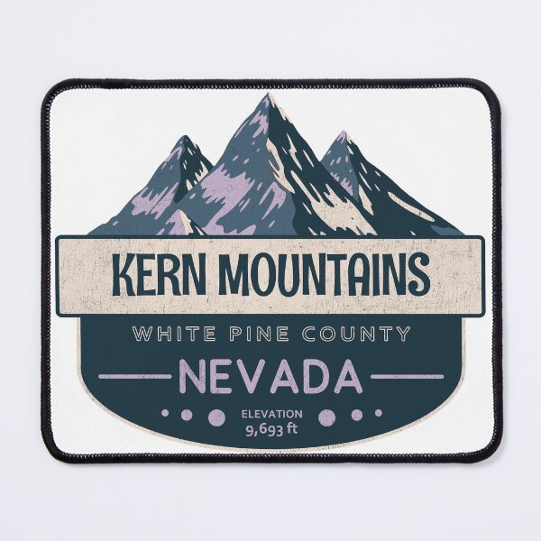 Item preview, Kern Mountains, White Pine County, Nevada, Mountain Design designed and sold by Wanderful-roads.