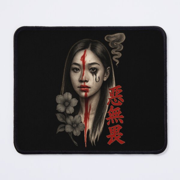 Item preview, Asian Girl - Fear No Evil designed and sold by musmus76.