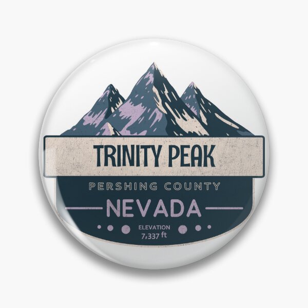 Item preview, Trinity Peak, Pershing County, Nevada, Mountain Design designed and sold by Wanderful-roads.