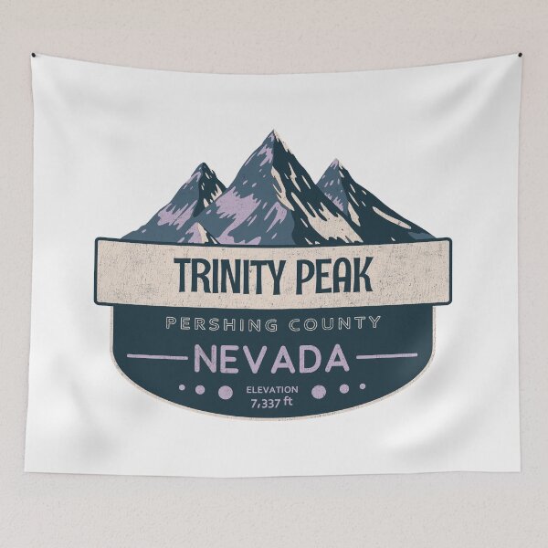 Item preview, Trinity Peak, Pershing County, Nevada, Mountain Design designed and sold by Wanderful-roads.