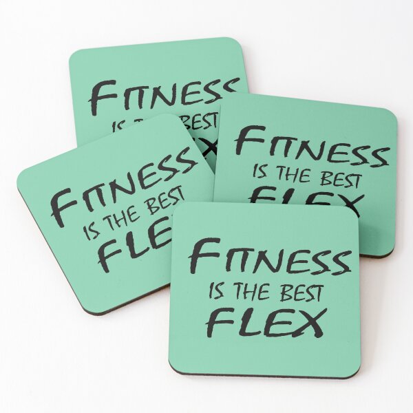 Item preview, Fitness Is The Best Flex – Motivational Gym Quote Design designed and sold by ArtNestVerse.