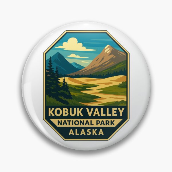 Item preview, Kobuk Valley National Park Retro Sticker designed and sold by Ismeal Von.