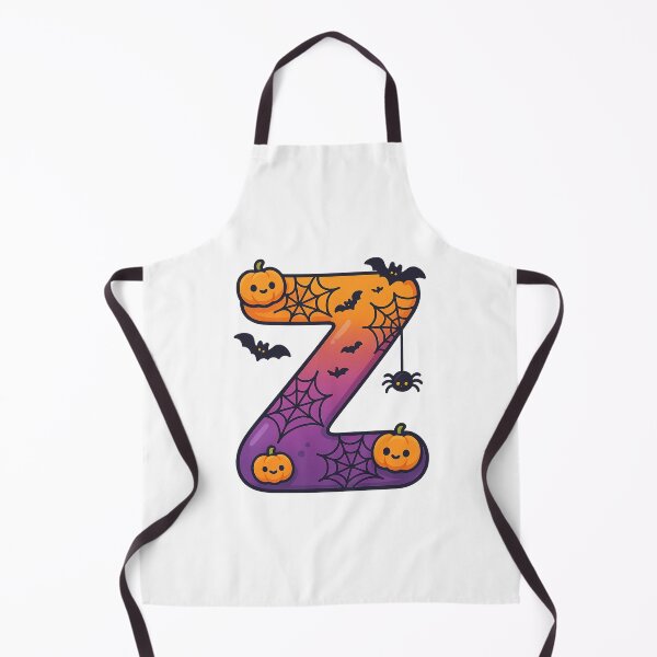 Item preview, Halloween Letter Z – Cute Kawaii Cartoon with Spooky Details designed and sold by PrintCreations9.