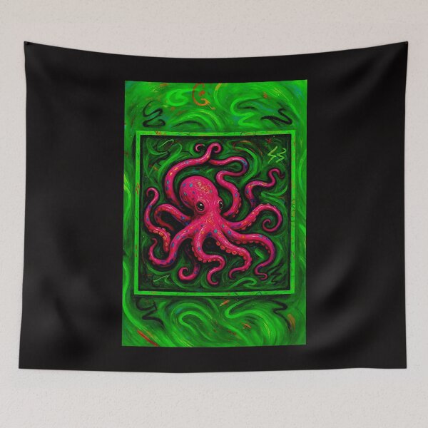 Item preview, Octopus out of the garden#2 designed and sold by Helios Be. Lavsh.