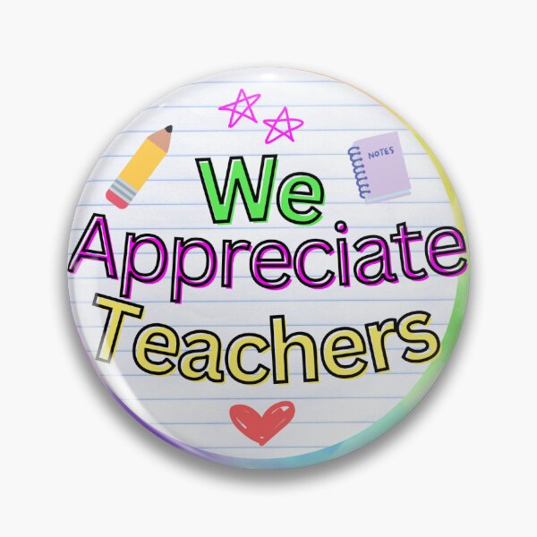 Item preview, We Appreciate Teachers! designed and sold by Neuro-Diversity.