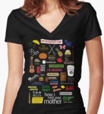 How I Met Your Mother Women's Fitted V-Neck T-Shirt