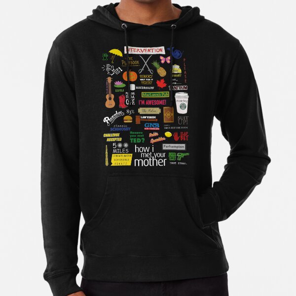 How I Met Your Mother | HIMYM | TV Show | Collage Lightweight Hoodie
