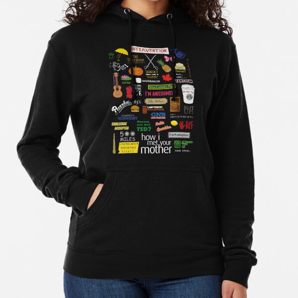 How I Met Your Mother | HIMYM | TV Show | Collage Lightweight Hoodie