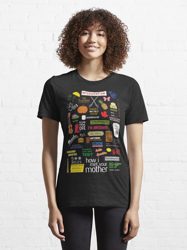 Alternate view of How I Met Your Mother | HIMYM | TV Show | Collage Essential T-Shirt