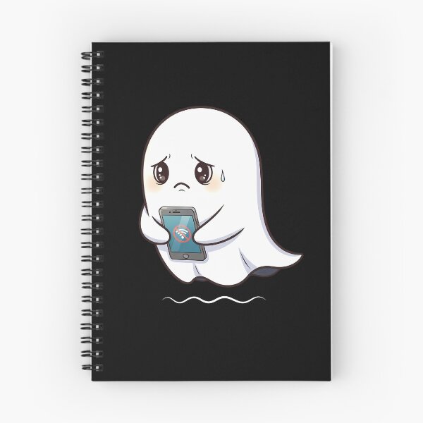 Item preview, Crying Ghost No Wifi Internet Cute Meme designed and sold by VinsendDraconi.