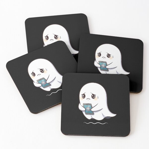 Item preview, Crying Ghost No Wifi Internet Cute Meme designed and sold by VinsendDraconi.