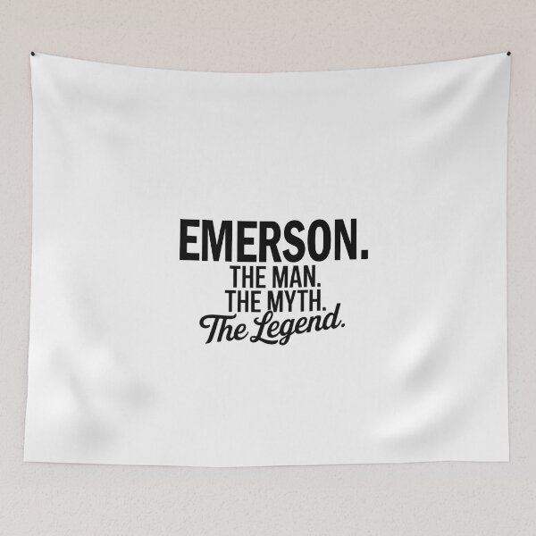 Item preview, Emerson Name Emerson The Man The Myth The legend designed and sold by Watsonarts.