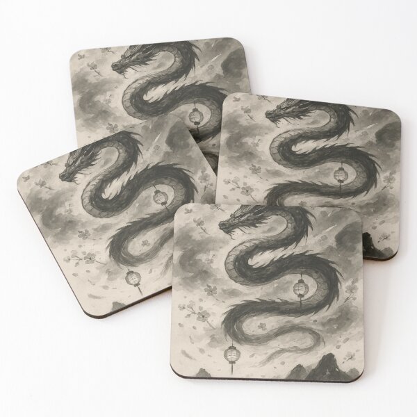 Item preview, Dragon Spirit in Brush Strokes designed and sold by Thanabordee.