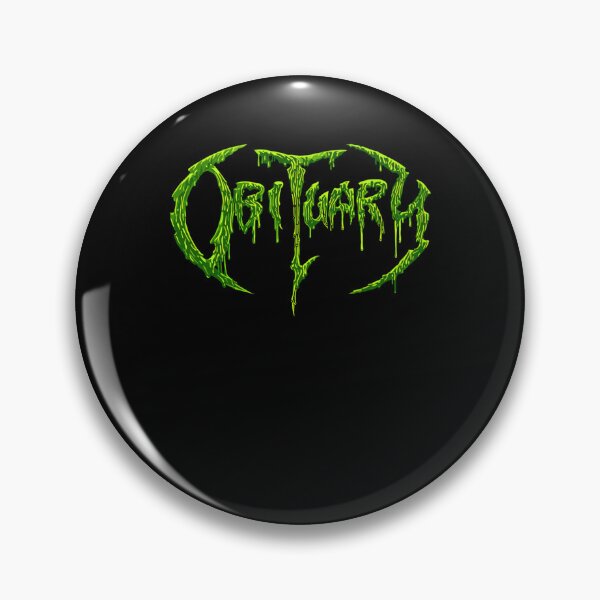 Item preview, Obituary Band Logo designed and sold by MariannPersson.