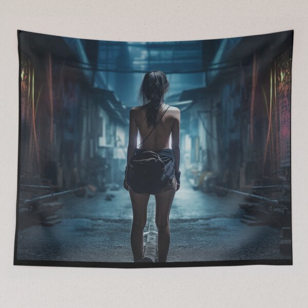 Item preview, Asian Warrior Girl Art Design- Fear No Evil designed and sold by musmus76.