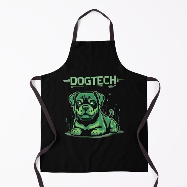 Item preview, Dogtech Pixel Rottweiler. Funny Tech Geek Retro Terminal Design for dog Lovers and Gamers designed and sold by paulo silveira.
