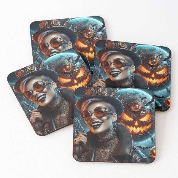 Item preview, Steampunk Halloween Gothic Cosmic Night designed and sold by Voodoo Store Paranormal Collections.