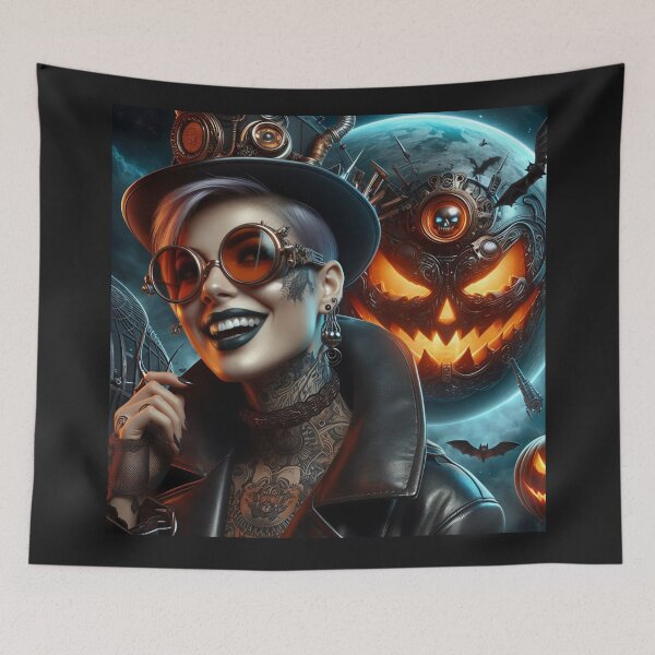 Item preview, Steampunk Halloween Gothic Cosmic Night designed and sold by Voodoo Store Paranormal Collections.