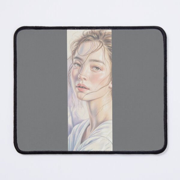 Item preview, Luminous Portrait: Delicate Face Drawing By Merch, Limited Edition designed and sold by JERICHOALBERT2.