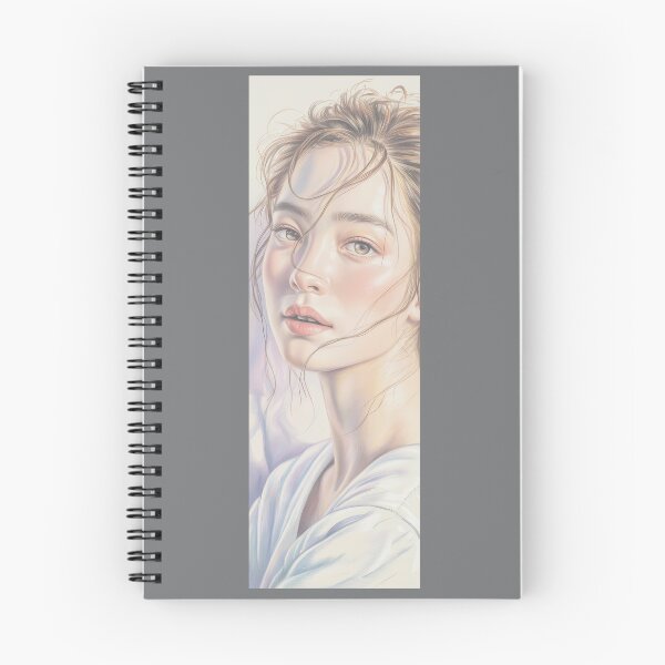 Item preview, Luminous Portrait: Delicate Face Drawing By Merch, Limited Edition designed and sold by JERICHOALBERT2.