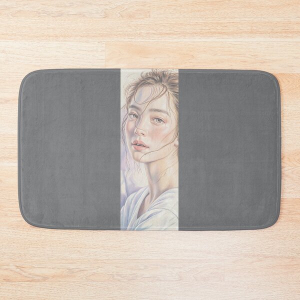 Item preview, Luminous Portrait: Delicate Face Drawing By Merch, Limited Edition designed and sold by JERICHOALBERT2.