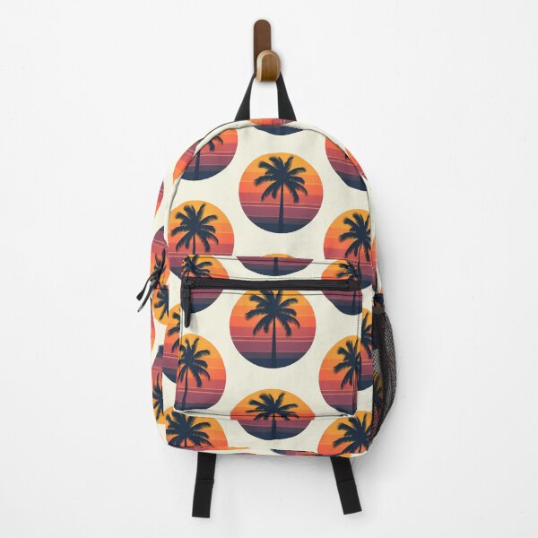 Item preview, Tropical Palm Tree Retro Sunset designed and sold by VibranPalette.