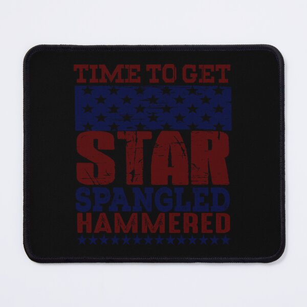 Item preview, Time To Get Star Spangled Hammered Jacob Zelazny Transparent designed and sold by qnjpakvmgf52.