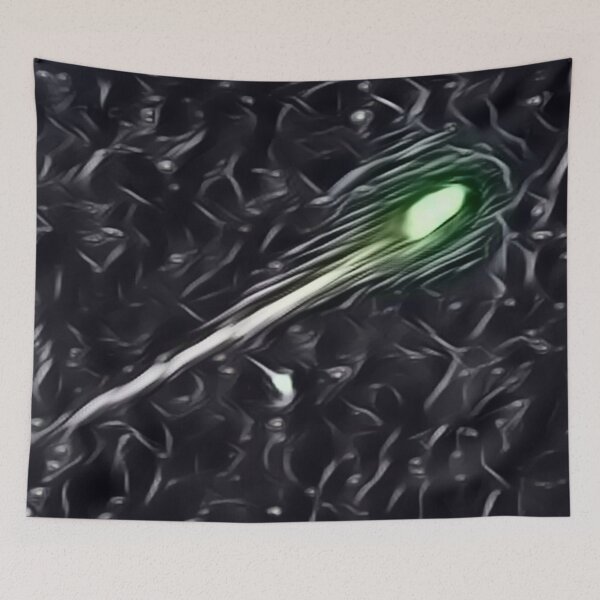 Item preview, Green Comet In Expressive Blend designed and sold by Fearless-Fox.