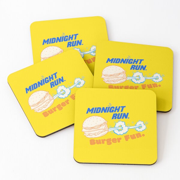 Item preview, Midnight Run Burger Fun Funny Shirt designed and sold by heyyoyeah63.