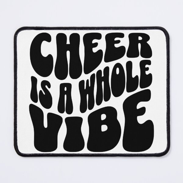 Item preview, Cheer Is A Whole Vibe designed and sold by FloraliteCo.