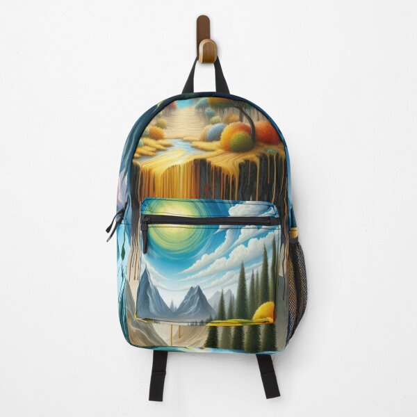 Item preview, PopArt Nature – Landscape dripping in color, reality reflected in the surreal rhythm designed and sold by FotoworldEdel.