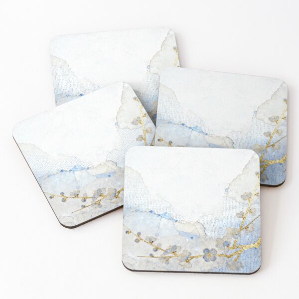 Item preview, Golden Plum Serenity on Azure Clouds designed and sold by zzz888.