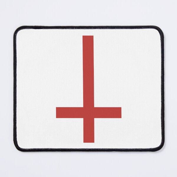 Item preview, Inverted Cross – Red Satanic Symbol designed and sold by HexedHibiscus.