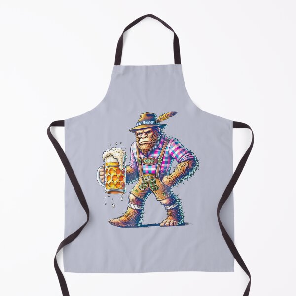 Item preview, Sasquatch Oktoberfest Beer Lover Lederhosen Funny Png By Merch, Limited Edition, Perfect Gift For Y designed and sold by HALEYBEVERLY.