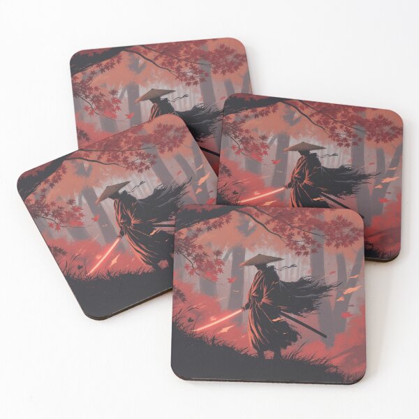 Item preview, Samurai in Autumn Forest Blaze designed and sold by 0606PM.