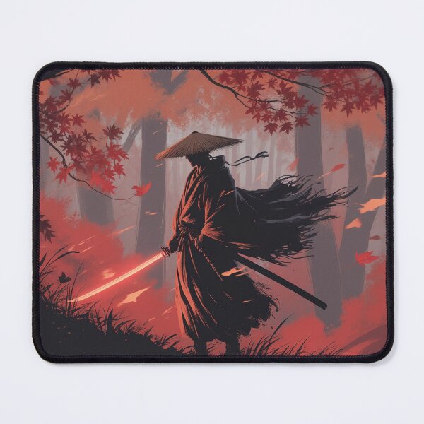 Item preview, Samurai in Autumn Forest Blaze designed and sold by 0606PM.