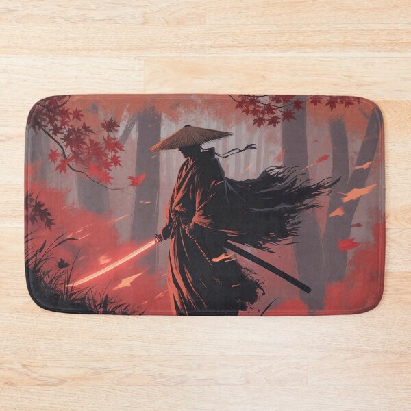 Item preview, Samurai in Autumn Forest Blaze designed and sold by 0606PM.