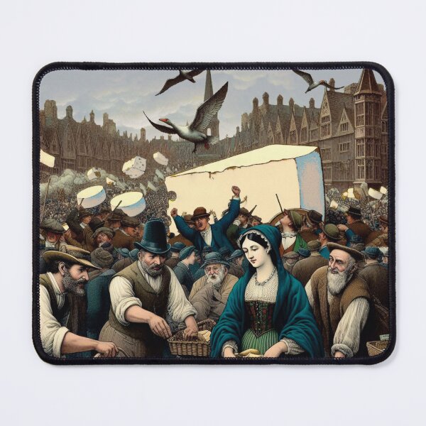 Item preview, The Nottingham Cheese Riot designed and sold by Rich La Bonté.