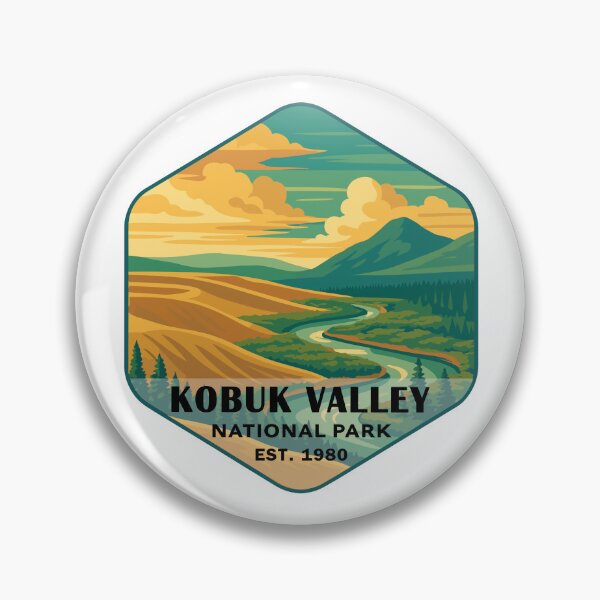 Item preview, Kobuk Valley National Park Retro Sticker designed and sold by Ismeal Von.