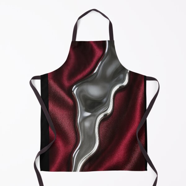 Item preview, Elegant burgundy silk fabric covered with a silvery, chrome coating designed and sold by Bukhisz.