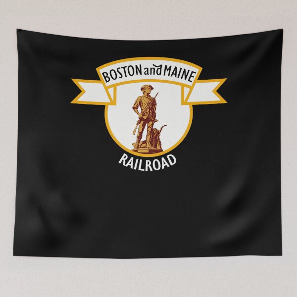 Item preview, Vintage Boston And Maine Rilway - Railroad Logo designed and sold by MariannPersson.