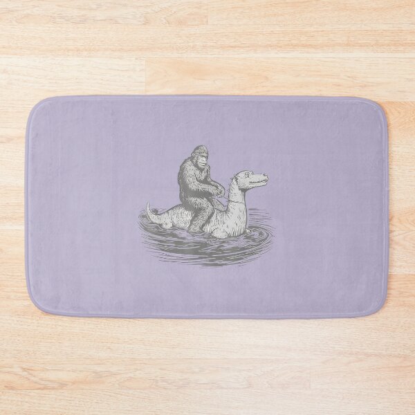 Item preview, Bigfoot Rides Nessie Funny Cryptid Lake Monster By Merch, Limited Edition, Perfect Gift For You And designed and sold by HALEYBEVERLY.