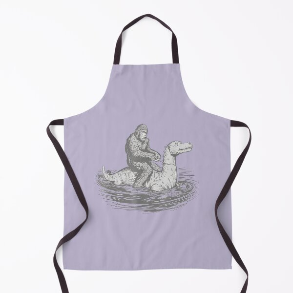 Item preview, Bigfoot Rides Nessie Funny Cryptid Lake Monster By Merch, Limited Edition, Perfect Gift For You And designed and sold by HALEYBEVERLY.