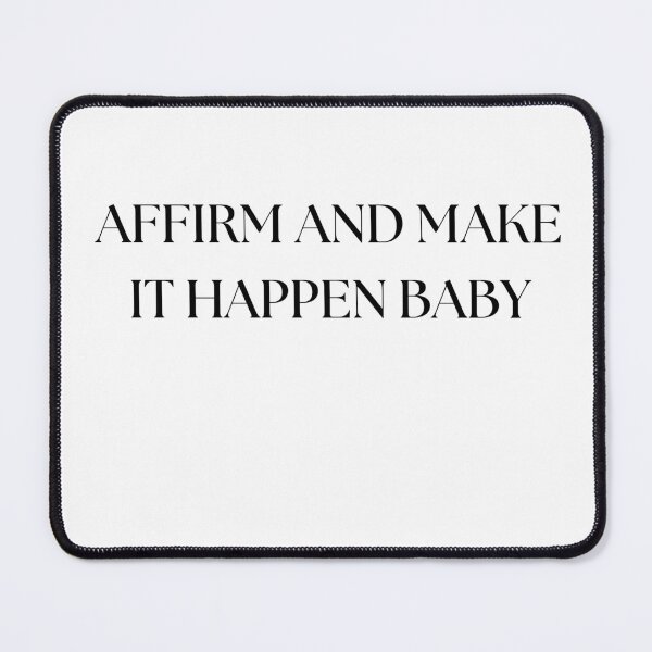 Item preview, Affirm and make it happen baby designed and sold by GoldenGuidance.
